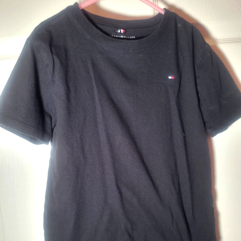Boys Tommy Hilfiger Black T-shirt